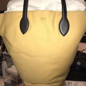 BRAND NEW KHAITE THE MEDIUM OSA TOTE IN SAND